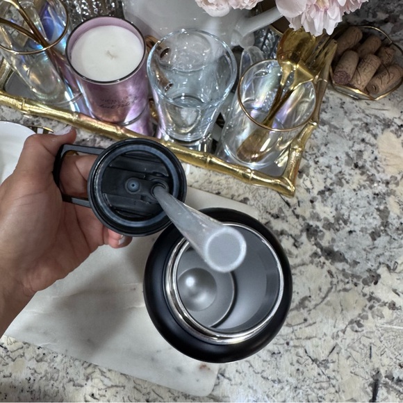 Disney Black and Gold Castle Water Bottle - Picture 6 of 8